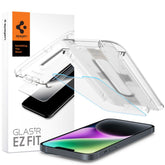 Gehärtetes Glas Spigen Glas.Tr "EZ FIT" iPhone 13 / 13 Pro / 14 / 16E