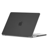 HÜLLE FÜR MACBOOK AIR 13" M2 / M3 / 2022-2024 TECH-PROTECT SMARTSHELL MATTE SCHWARZ