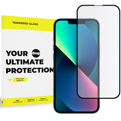 Gehärtetes Glas Doop für iPhone 13 Mini Schwarz