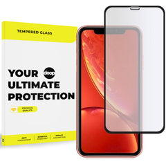 GELÄRTER GLAS DOOP HYBRID GLAS IPHONE 11 / XR SCHWARZ