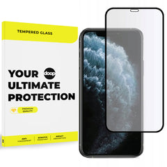 HARTGLAS DOOP GLASS IPHONE X / XS / 11 PRO SCHWARZ