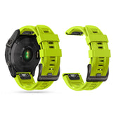 SILIKONARMBAND FÜR GARMIN 26MM FENIX 3 / 5X / 3HR / 5X PLUS / 6X / 6X PRO / 7X DOOP EXPLORER GRÜN