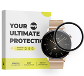 GEBROCHENES GLAS DOOP HYBRIDGLAS HUAWEI WATCH GT 3 42 MM SCHWARZ