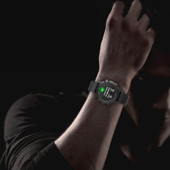 METALLARMBAND FÜR GARMIN 26MM FENIX 3 / 5X / 3HR / 5X PLUS / 6X / 6X / 7 X PRO DOOP STAHLBAND SCHWARZ