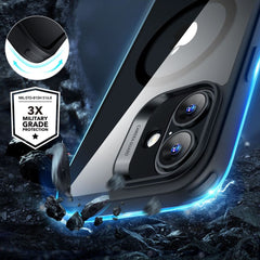 ESR CLASSIC HYBRID HALOLOCK MAGSAFE & TEMPERED GLASS IPHONE 16 CLEAR/BLACK HÜLLE