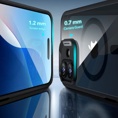 ESR CLASSIC HYBRID HALOLOCK MAGSAFE & TEMPERED GLASS IPHONE 16 PLUS KLAR/SCHWARZ