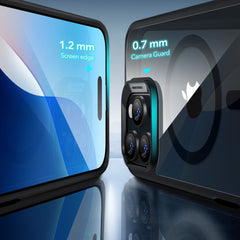 ESR CLASSIC HYBRID HALOLOCK MAGSAFE & TEMPERED GLASS IPHONE 16 PRO KLAR/SCHWARZ