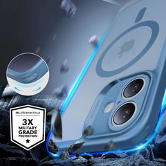 KRYT ESR CLASSIC PRO SET HALOLOCK MAGSAFE IPHONE 16 FROSTED BLAU