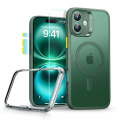KRYT ESR CLASSIC PRO SET HALOLOCK MAGSAFE IPHONE 16 FROSTED GREEN