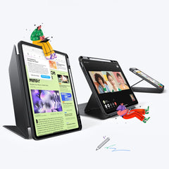 ESR FLIP HYBRID HÜLLE IPAD AIR 13” 1 / 2 / 2024-2025 SCHWARZ