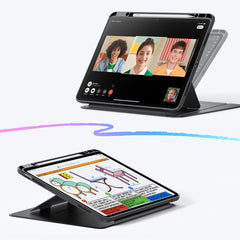 ESR FLIP HYBRID HÜLLE IPAD AIR 13” 1 / 2 / 2024-2025 SCHWARZ