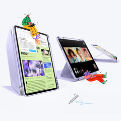 ESR FLIP HYBRID HÜLLE IPAD AIR 13” 1 / 2 / 2024-2025 LILA