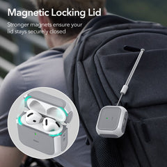 ESR ORBIT HALOLOCK MAGSAFE HÜLLE FÜR APPLE AIRPODS 4 WEISS