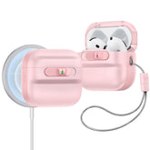 ESR PULSE HALOLOCK MAGSAFE APPLE AIRPODS 4 PINK HÜLLE