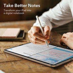 SCHUTZFOLIE ESR PAPER FEEL MAGNETISCH IPAD AIR 10.9 4 / 5 / 6 / 2020-2024 / PRO 11 2 / 3 / 4 / 2020-2022 MATTE KLAR