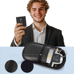 TECH-PROTECT KLR100 TASCHENLOS RFID-SIGNALBLOCKER-HÜLLE SCHWARZ