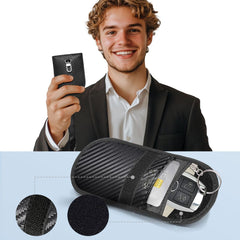 TECH-PROTECT KLR100 TASCHEN SCHLÜSSELLOS RFID SIGNALBLOCKER HÜLLE CARBON