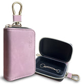 FARADAYA TECH-PROTECT KLR300 TASCHEN SCHLÜSSELLOS RFID SIGNALBLOCKER HÜLLE BABY PINK