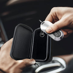 FARADAYA TECH-PROTECT KLR300 TASCHEN SCHLÜSSELLOS RFID SIGNALBLOCKIERER HÜLLE SCHWARZ