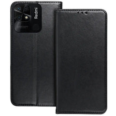 BÜCHERDECKEL FÜR XIAOMI REDMI 10C HEYCASE MAGNETO WALLET SCHWARZ