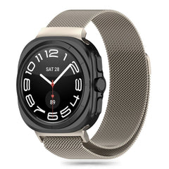 METALLARMBAND FÜR SAMSUNG GALAXY WATCH ULTRA (47 MM) HEYBAND MILANESER STARLIGHT