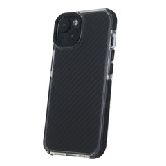 KARBONABDECKUNG FÜR IPHONE 15 HEYCASE ACRYLIC FIBER SCHWARZ