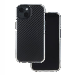 KARBONABDECKUNG FÜR IPHONE 15 HEYCASE ACRYLIC FIBER SCHWARZ