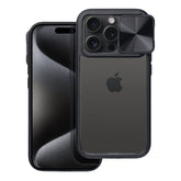 HÜLLE FÜR IPHONE 15 PRO HEYCASE CAMSHIELD SCHWARZ