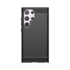 SCHUTZHÜLLE FÜR SAMSUNG GALAXY S24 ULTRA HEYCASE CARBON ARMOR SCHWARZ