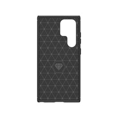 SCHUTZHÜLLE FÜR SAMSUNG GALAXY S24 ULTRA HEYCASE CARBON ARMOR SCHWARZ
