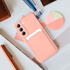 HÜLLE FÜR SAMSUNG GALAXY A15 5G HEYCASE KARTENHÜLLE ROSA