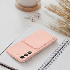 HÜLLE FÜR SAMSUNG GALAXY A15 5G HEYCASE KARTENHÜLLE ROSA