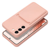 HÜLLE FÜR SAMSUNG GALAXY A15 5G HEYCASE KARTENHÜLLE ROSA