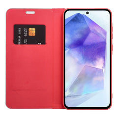 BÜCHERDECKEL FÜR XIAOMI REDMI 13C / POCO C65 HEYCASE LUNA WALLET REIN ROT