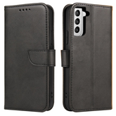 BÜCHERDECKEL FÜR SAMSUNG GALAXY S24+ PLUS HEYCASE MAGNET WALLET SCHWARZ