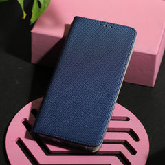 BÜCHERHÜLLE FÜR REALME C51 / C53 4G / NOTE 50 HEYCASE MAGNETO WALLET NAVY BLAU