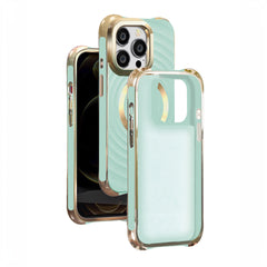 HÜLLE FÜR IPHONE 15 MAGSAFE HEYCASE GLAM MINT