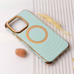 HÜLLE FÜR IPHONE 15 MAGSAFE HEYCASE GLAM MINT