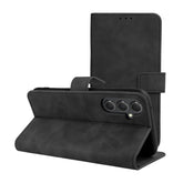 BÜCHERDECKEL FÜR SAMSUNG GALAXY A35 5G HEYCASE TENDER WALLET SCHWARZ
