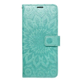 HEYCASE WALLET MANDALA BUCHHÜLLE SAMSUNG GALAXY A15 5G GRÜN