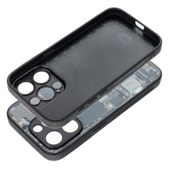 KÜLLE FÜR IPHONE 15 PRO HEYCASE ZERO KLAR / SCHWARZ