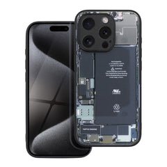 KÜLLE FÜR IPHONE 15 PRO HEYCASE ZERO KLAR / SCHWARZ