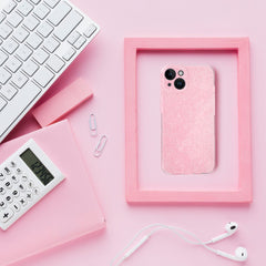 HÜLLE FÜR IPHONE 15 PRO HEYCASE GLITTER PINK