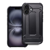 HÜLLE FÜR IPHONE 16 HEYCASE ARMOR DEFENSE SCHWARZ