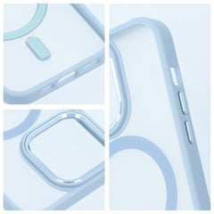 HÜLLE FÜR IPHONE 16 PLUS HEYCASE MAG MAGSAFE MATTE BLAU