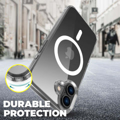 HÜLLE FÜR IPHONE 16 HEYCASE MAGSAFE SCHOCKSCHUTZ KLAR