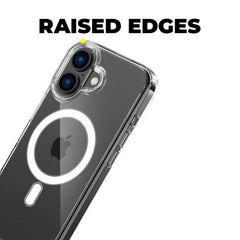 HÜLLE FÜR IPHONE 16 HEYCASE MAGSAFE SCHOCKSCHUTZ KLAR