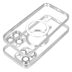 HÜLLE FÜR IPHONE 16 PRO HEYCASE MAGSAFE MAG SHINE SILBER
