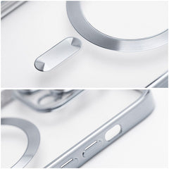 HÜLLE FÜR IPHONE 16 PRO HEYCASE MAGSAFE MAG SHINE SILBER