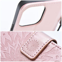 HÜLLE FÜR IPHONE 16 PLUS HEYCASE MEZZO WALLET MANDALA ROSEGOLD